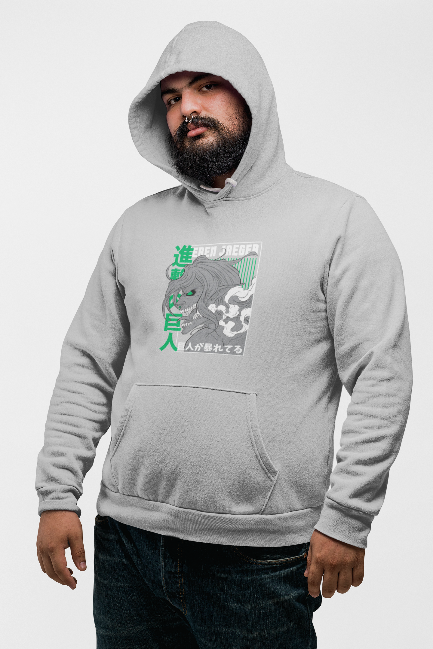 “Founding Rage” Eren Titan Form Hoodie